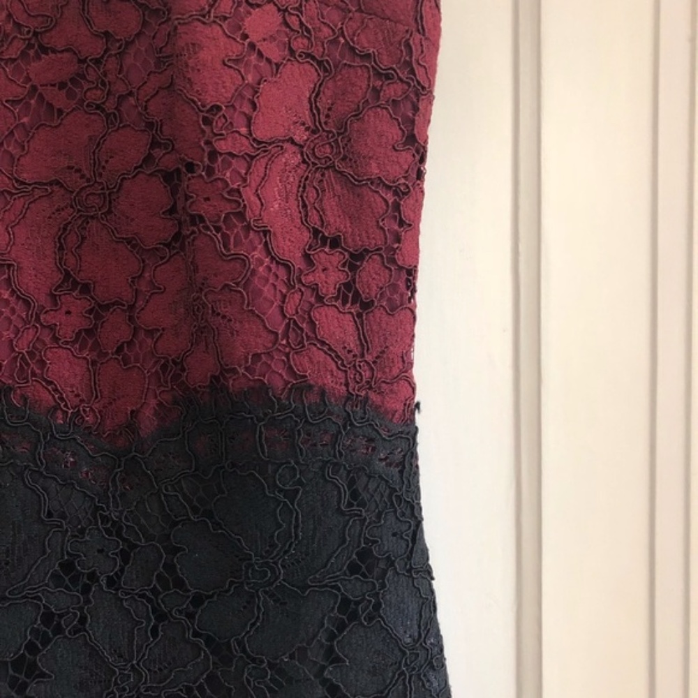 New Sandro Rozen Black Lace Dress - Picture 7 of 11